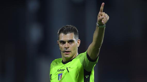 L'arbitro di Torino-Pisa in Coppa Italia 