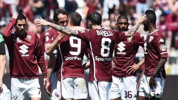 Torino-Sassuolo 3-2, il tabellino ufficiale