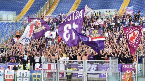 Fiorentina, circa trecento i tifosi presenti a Torino 