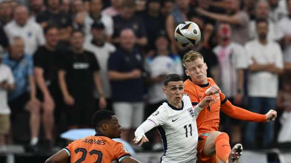 Euro 2024 - L'Olanda va avanti, l'Inghilterra la raggiunge: 1-1 al 45'