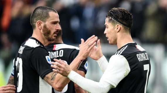 Bonucci e Ronaldo