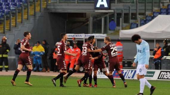 Lazio-Torino 1-3. Un super Toro sbanca l'Olimpico e allontana la crisi