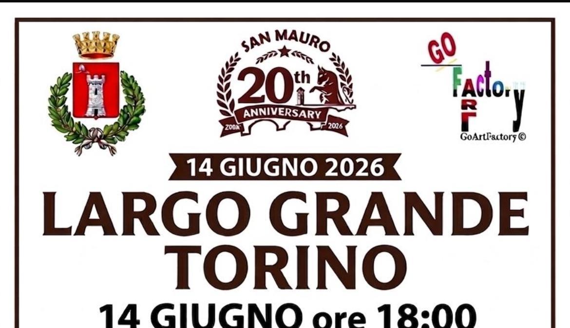 Domenica inaugurazione di Largo Grande Torino a San Mauro Torinese