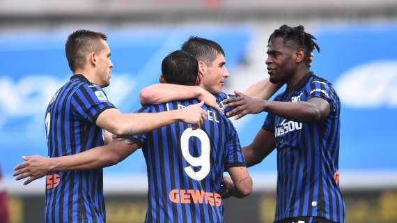 L'Atalanta vede la Champions: 2-0 sul Bologna all'intervallo