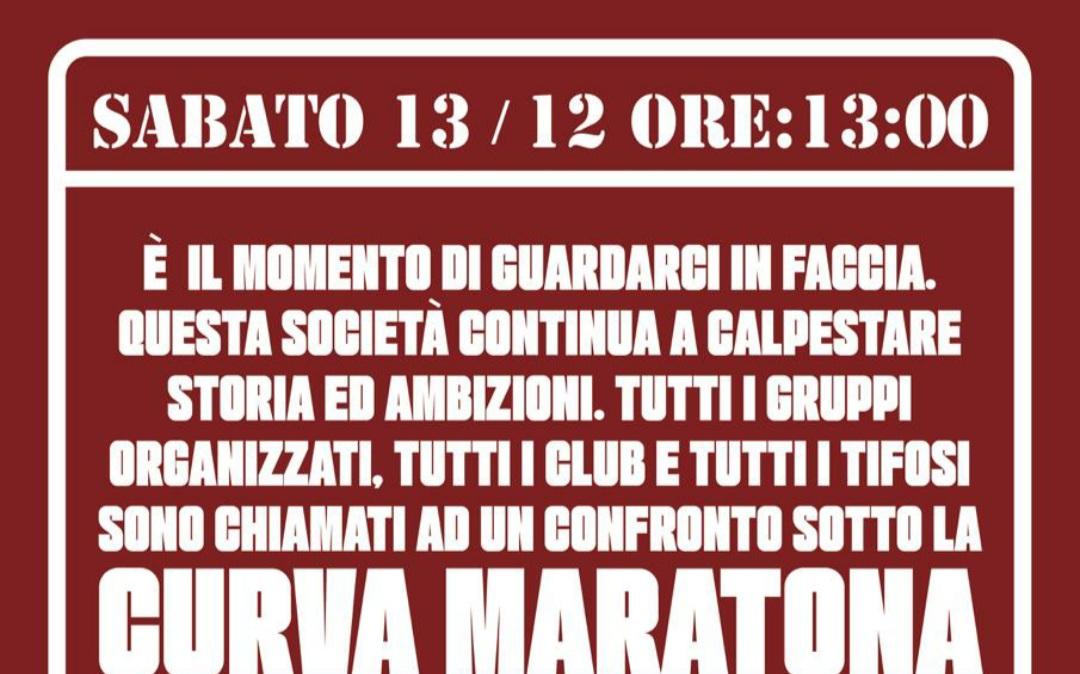 La Maratona chiama a raccolta i tifosi del Toro: appuntamento sabato alle 13 per contestare Cairo