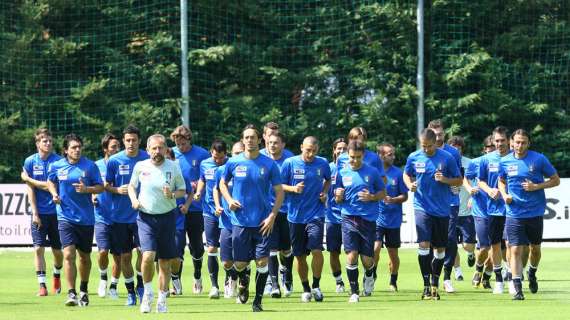 La Nazionale è già a Torino 