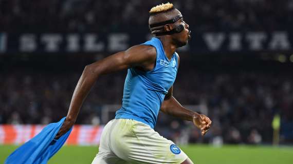 Napoli-Bologna 3-2, Osimhen aggancia l'Atalanta in testa