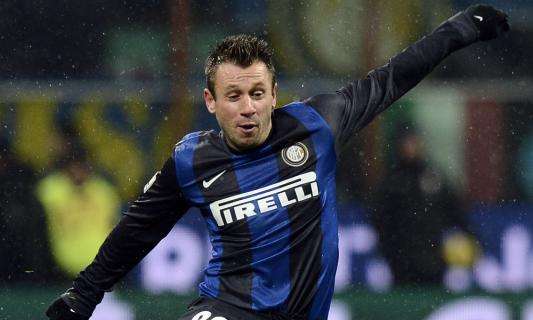 Inter, Cassano e Stankovic in gruppo