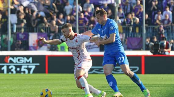 Parziali match delle 15, vantaggio viola. Pari a Udine 