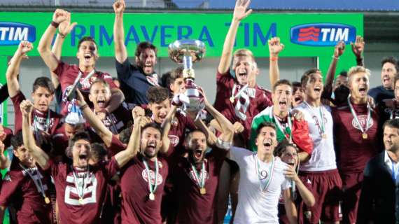 Il Toro ricorda lo scudetto conquistato dalla Primavera granata nel 2015