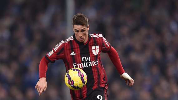 Il Milan ha acquisito l'intero cartellino di Torres. Tutto pronto per l'arrivo di Cerci 