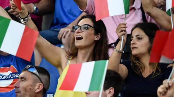 Sale la febbre per la Nazionale, venduti 45mila biglietti per la sfida di Roma 