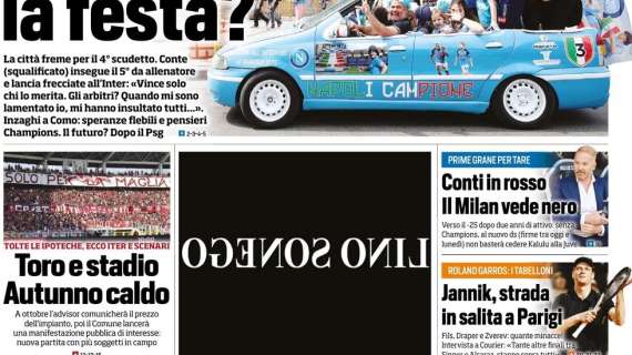 Tuttosport: “Toro e stadio autunno caldo”
