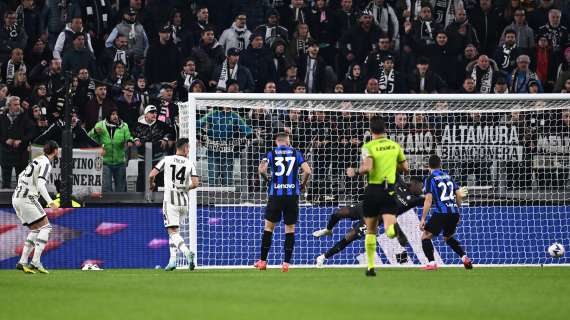 Juventus-Inter 2-0, i nerazzurri durano solo un tempo