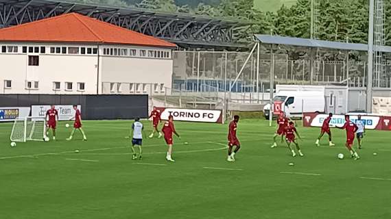 LIVE L’allenamento del Torino a PaS. Milinkovic-Savic si allena con gli altri portieri. Non si vede Anjorin. Baroni: “Dai, dai!”
