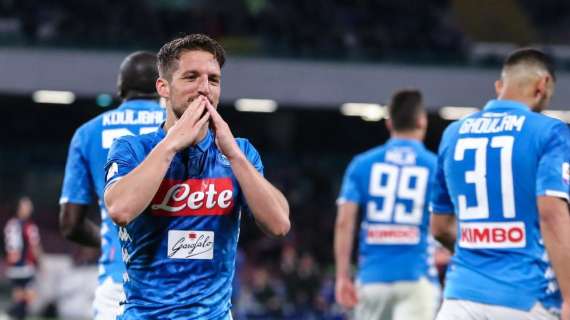 Napoli, soltanto un pari con il Genoa