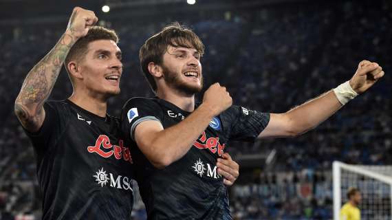 Lazio-Napoli 1-2: Kvaratskhelia scatenato abbatte Sarri