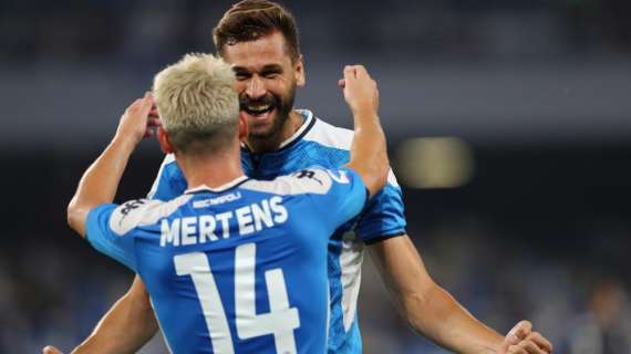 Serie A: doppio Mertens ed il Napoli riparte. Samp ko
