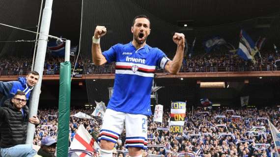 Quagliarella, opzione di mercato per le big a 36 anni. Ma giura fedeltà alla Samp