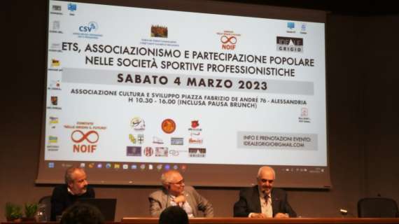 Convegno Noif ad Alessandria