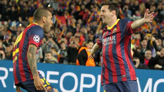 LA LIGA  – Dani Alves responds to Messi’s farewell comments