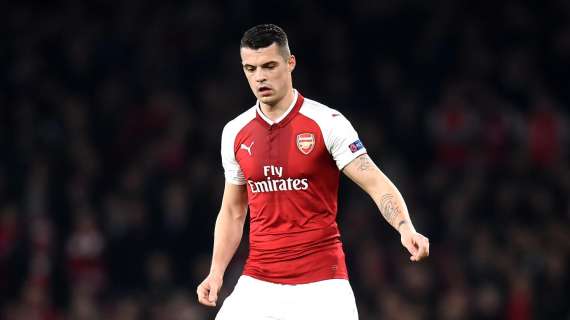 SERIE A - AS Roma and Arsenal meeting in the middle on Xhaka