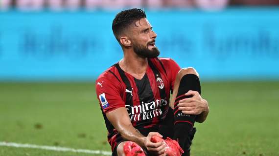 SERIE A - AC Milan, Olivier Giroud will miss the match against Venezia
