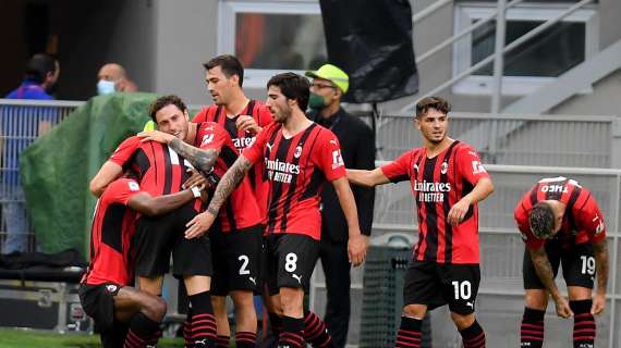 SERIE A - AC Milan, latest training session report: in-house friendly match
