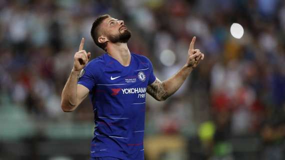 PREMIER - Chelsea, Giroud remains a target for AC Milan