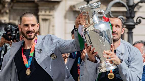 SOCIAL - Leonardo Bonucci still celebrating Euro 2020 win