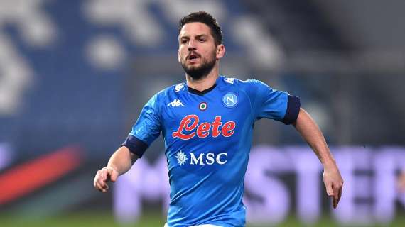 SERIE A - two possible destinations for Mertens at the end of the season