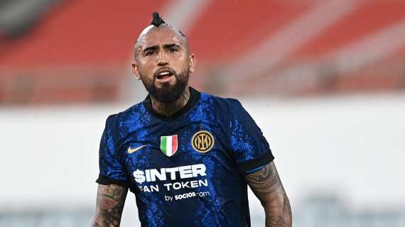 SERIE A - Inter, Arturo Vidal stops due to an injury to his right thigh