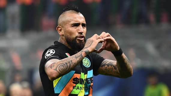 SERIE A - Inter Milan, Vidal: "My CL goal is for my daughter"