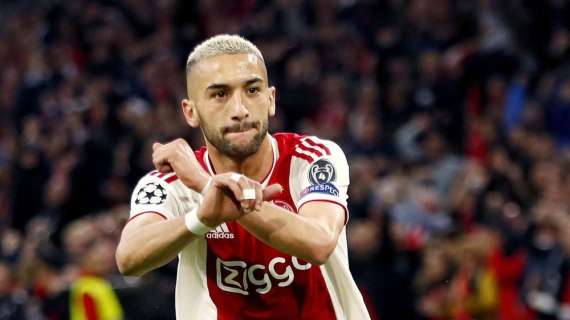SERIE A - AC Milan still in contact with Hakim Ziyech. 