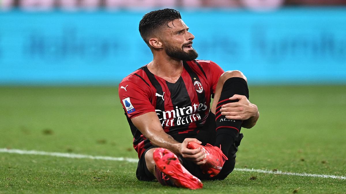 serie a ac milan olivier giroud will miss the match against venezia