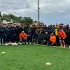 Ascoli Calcio: allenamento a Monterocco coi calciatori di Ascoli Special