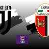 JUVENTUS NG - ASCOLI: LE PROBABILI FORMAZIONI