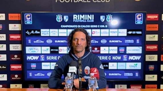 Rimini-Ascoli 2-0, Cudini: "Espulsione troppo generosa che ha cambiato la partita" | VIDEO