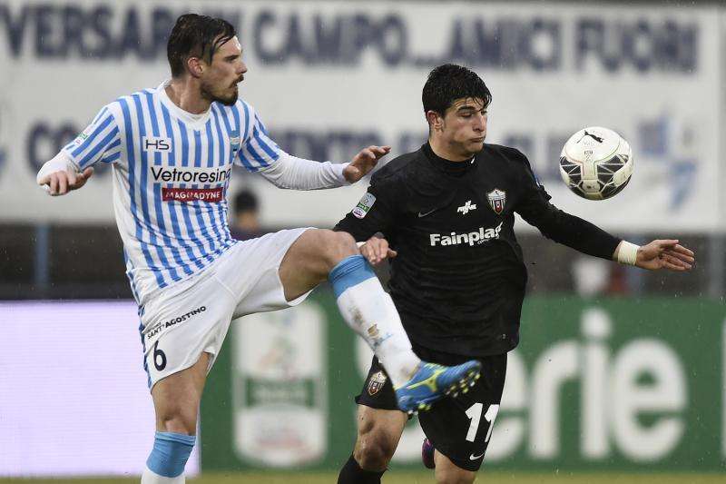 Antenucci risponde a Favilli: 1-1 SPAL-Ascoli