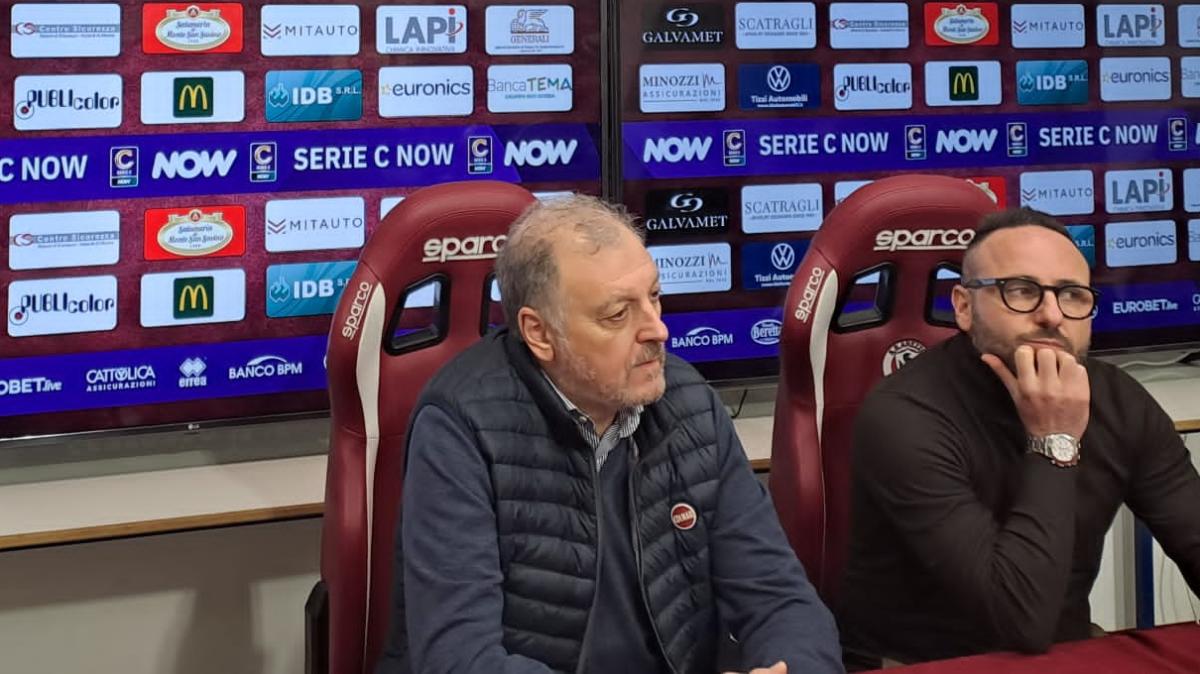 Pres. Arezzo, Manzo: "L'Ascoli si avvicina ma non è più forte di noi"