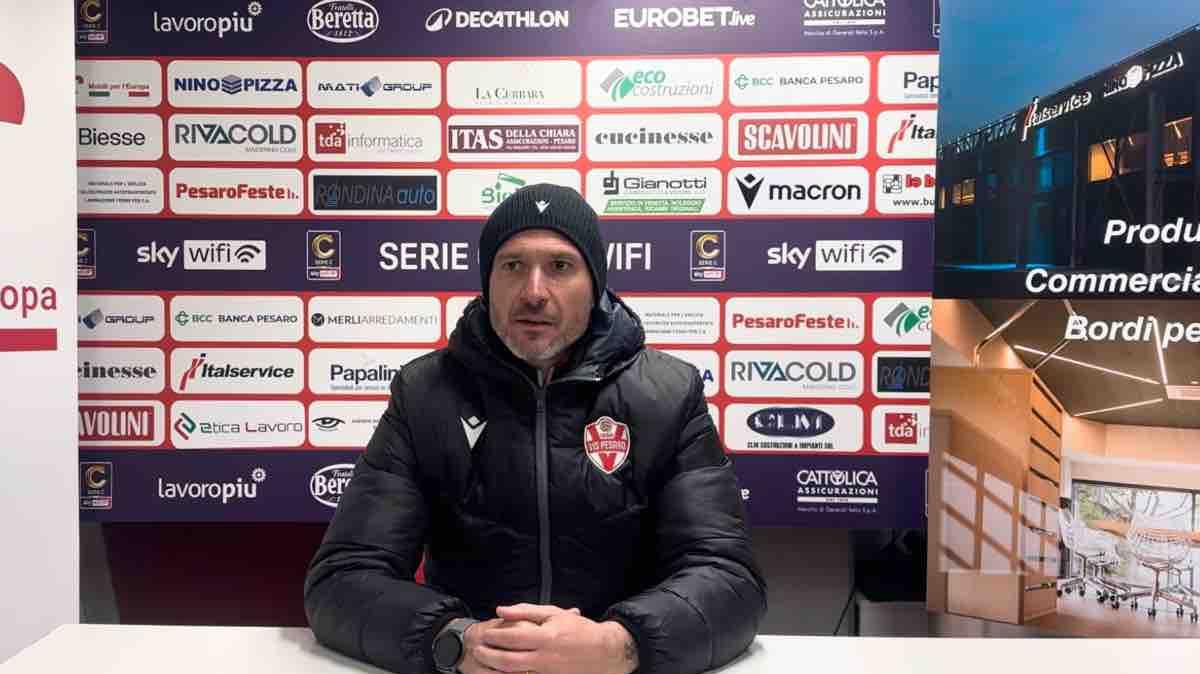 Vis Pesaro-Ascoli 1-1, Gennari: "E' stata una partita da B"