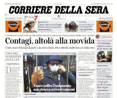 Corriere della Sera: "Calcio a tre piani: playoff in agguato"