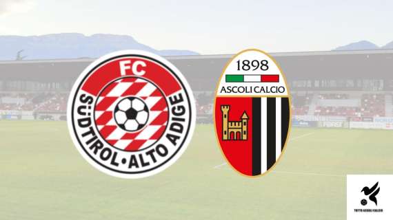SUDTIROL-ASCOLI 3-1: PICCHIO RIMONTATO E BATTUTO
