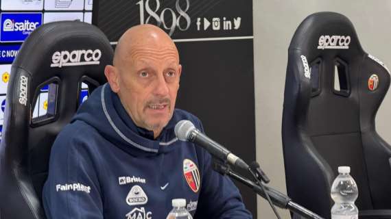 Ascoli-Virtus Entella 0-1, Di Carlo: "Prestazione e atteggiamento buoni, c'è rammarico" | VIDEO