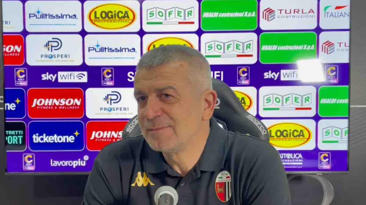 Ascoli-Vis Pesaro 2-1, Tomei: "Ho detto ai ragazzi  di pensare a divertirsi"