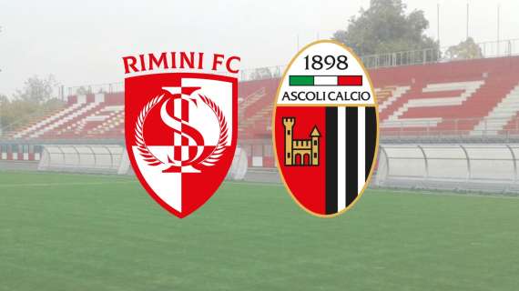 RIMINI-ASCOLI, LE PROBABILI FORMAZIONI