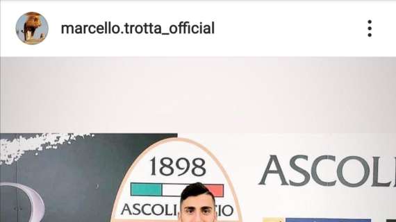 Marcello Trotta si presenta via social ai tifosi 