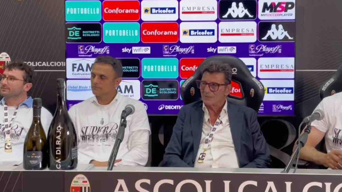 Patti si commuove dopo la promozione: le parole che raccontano l’anima dell’Ascoli vincente