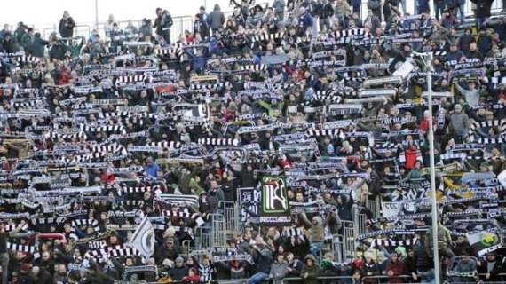 Circa 400 tifosi dell'Ascoli attesi a Frosinone