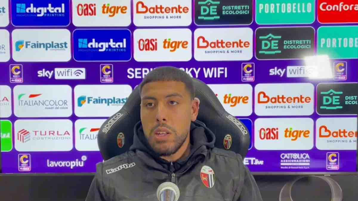 Ascoli-Vis Pesaro 2-1, Chakir: "Siamo un grande gruppo. Vittoria per i tifosi"